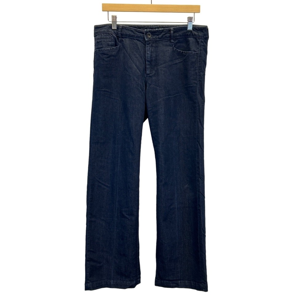 Banana Republic Jeans Womens 30 Petite Blue‎ Denim Boot Cut Straight Dark Wash